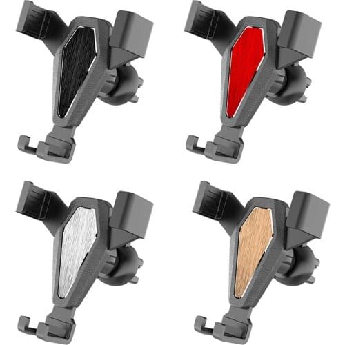 Universal Car Phone Holder Car CellPhone Support For Phone In Car Air Vent Mount Stand No Magnetic Gravity Smartphone Support