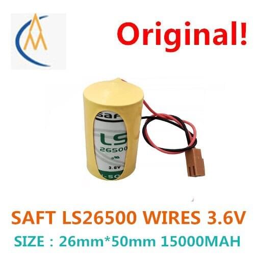 SAFT LS26500 ER26500 3.6 V C type 2 sumitomo injection molding machine lithium battery programmer control in the line