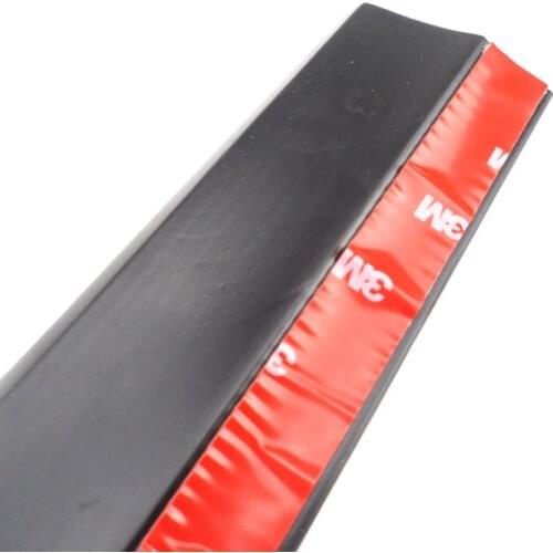 2.5 m front lip bumper car kit cushion tape soft black bumper for Infiniti FX-series Q-series QX-series Coupe EX37 EX25 JX35