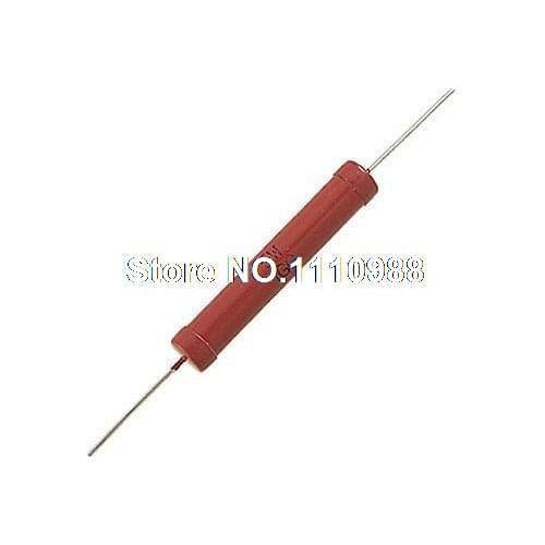 5W 1G Ohm Glass Glaze Film High Voltage Resistor 2% Tolerance