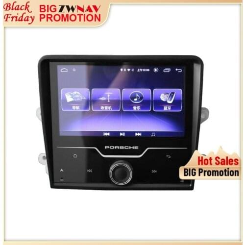 ZWNAV Android 9.0 Car Multimedia Player For Porsche BOXER 911 2013 2014 2015 2016 Car GPS Navi Audio Radio Stereo IPS Head Unit