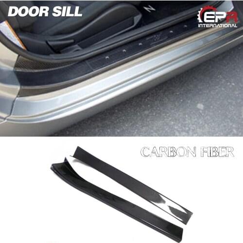 Car-styling For Nissan 350Z Carbon Fiber Door Sill/Plate Fibre Step Cover