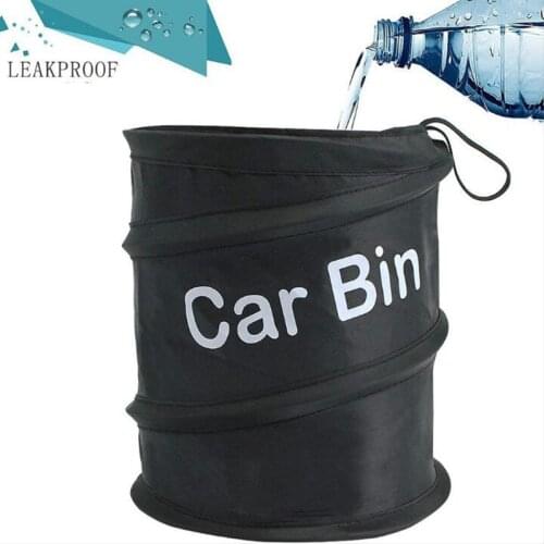 Car Bin Portable Storage bag Car trash can Go out pet garbage bag tools organizer waterproof