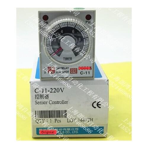 C-11-220V Timer Controller 100% New & Original ON DELAY or ONE SHOT Controller C-11 220VAC