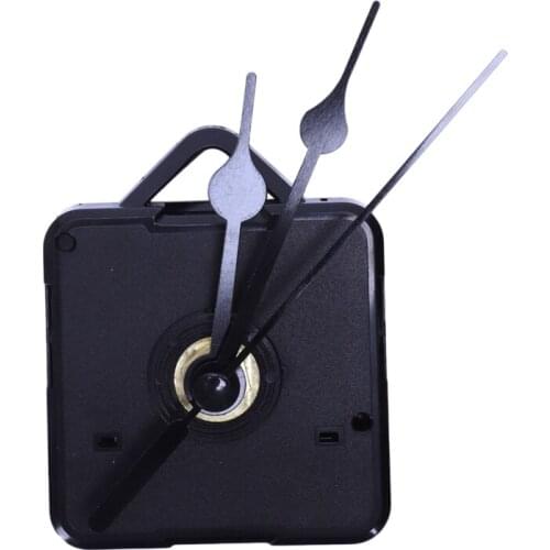 Diy Clock Mechanism Classic Hanging Black Quartz Watch Wall Clock Movement Mechanism Parts Repair Replacement Essential Tools