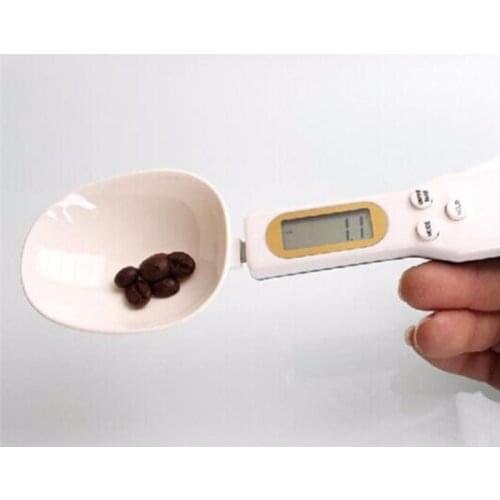 LCD Digital Kitchen Scale Electronic Cooking Food Weight Measuring Spoon 500g/0.1g Coffee Tea Sugar Spoon Scale Kitchen Tool
