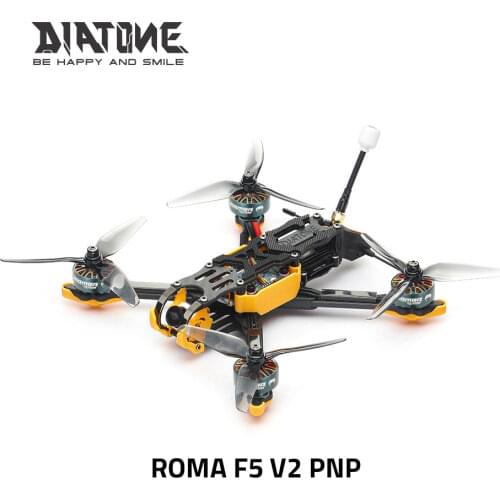 DIATONE Roma F5 V2. Version 4S/6S PNP FPV Drone F722 APP FC/Flight Controller 50A 32bit Brushless Motor 2306.5 motor