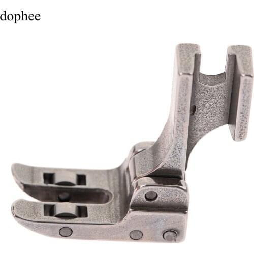 Dophee 1pc Sewing Machine Roller Foot SPK-3 Industral sewing machine roller foot high Shank PVC leather for Singer Juki