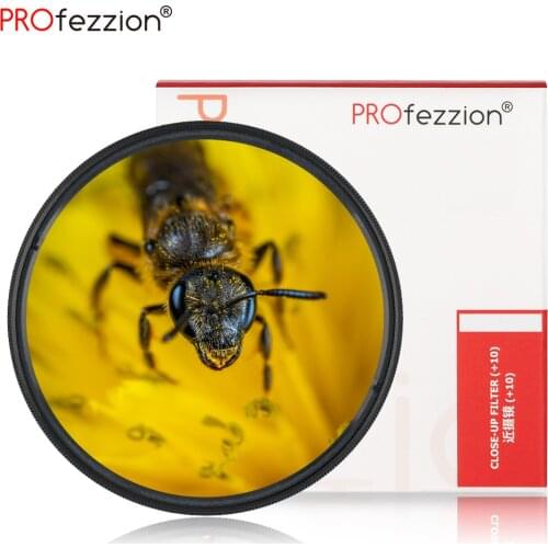 +8 +10 Close-Up Camera Filter 52mm 55mm 58mm 77mm Macro Lens Filters for Nikon Canon EOS M50 M100 Photo Photography Accessories