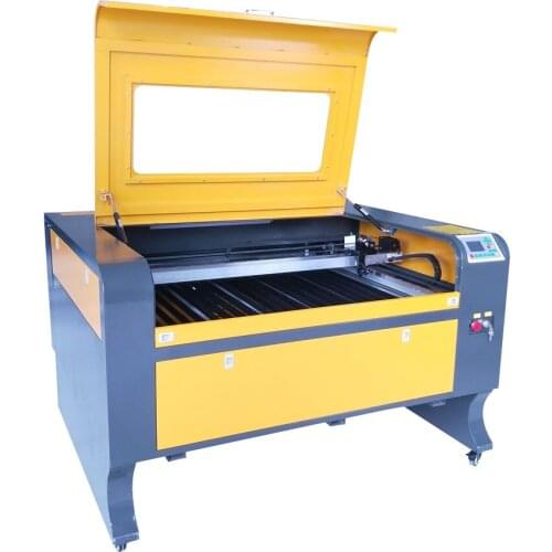 Reci 100w W2 tube 1080 Laser Engraver 1000*800 mm Ruida 6442S Laser Engraving Cutting Water Chiller CW3000 No Tax For Russian