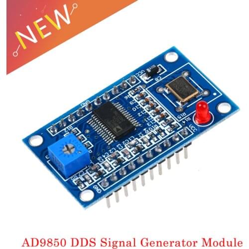 AD9850 DDS Signal Generator Module 0-40MHz 2 Sine Wave and 2 Square Low-pass Filter Crystal Oscillator Test Equipment Board