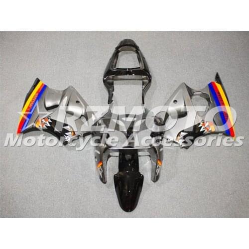New ABS Motorcycle Fairing kit Fit For Kawasaki ZX6R 636 600cc 2000 2001 2002 00 01 02 Bodywork Set Custom Gray