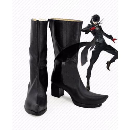 Persona 5 hero Boots Cosplay Joker Anime Shoes