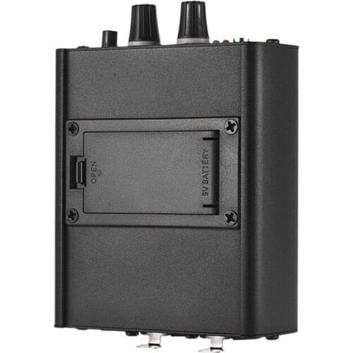 Personal In-Ear Monitor Headphones Amplifier with XLR Inputs 3.5mm Output Audio Interface