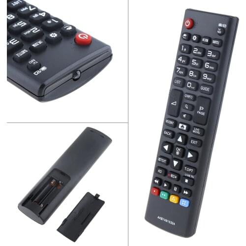 Black AKB74915324 IR Replacement TV Remote Control with 10M Long Transmission Distance Fit for LG TV 43UH610V/50UH635V/32LH604V