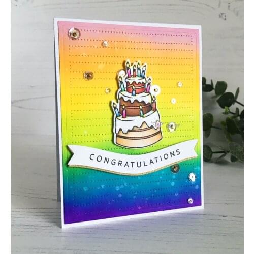 Mmao Crafts Metal Steel Cutting Dies Dotted rectangular frame Stencil For DIY Scrapbooking Paper/photo Cards Embossing Dies