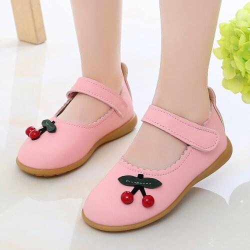 2020New Kids Shoes baby Girls Toddler Shoes Princess Shoes Soft sole non-slip childrens shoes chaussure fille white pink 1-7T