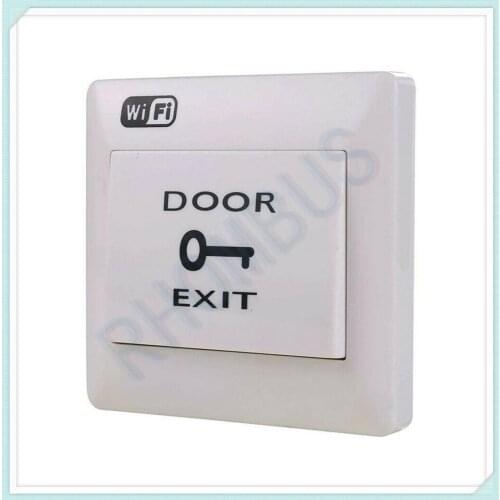 Access Control WiFi Module Exit Button Door Release Switch with Mobile App