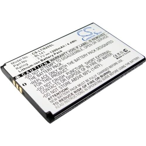 Cameron Sino Mobile SmartPhone Replacement Li-ion Battery 1400mAh For BL141 Motorola i62, O3 Free Tools
