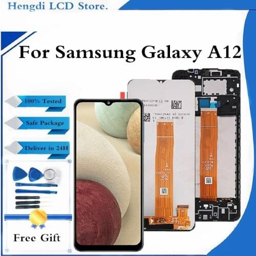 For Samsung Galaxy A12 A125F A125F/DS Display LCD Touch Screen Digitizer Assembly Replacement Repair Part