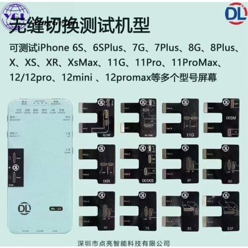 DL200 LCD Tester For iPhone 12 pro 12 pro max 11 promax to 6S 7P touch Screen Test Ture Tone Data Recovery Phone Repair Tool Set