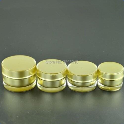 10g 15g 30g 50g Acrylic Lotion Cream Cosmetic Refillable Container High Quality Acrylic Pump Plastic Bottle F940