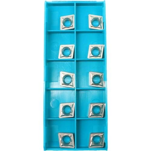 10PCS CCMT09T308 MT CT3000 Internal Turning Tools CCMT09T308 Cermet Grade Carbide Insert Lathe Cutter Tool Turning Insert