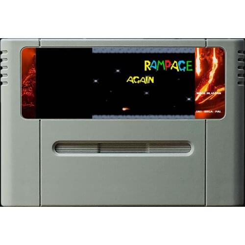 16Bit Games ** RAMPAGE AGAIN ( PAL EUR Version!! )