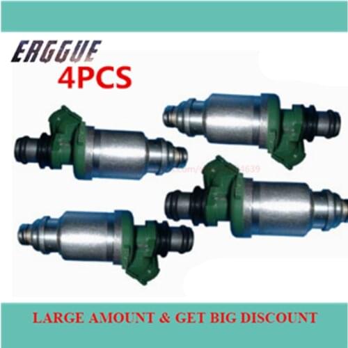 23209-74100 23250-74100 Original Fuel injector Nozzle For Toyota Camry Celica RAV4 solara MR2 4pcs/set Used