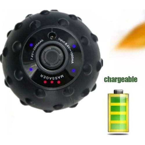 4 Speed High Intensity Vibrating Massage Ball for Fitness Yoga Muscle Relief Treatment &T8