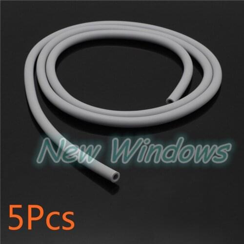 5Pcs Hose Dental Saliva Ejector Suction High Weak HVE Tubing Hose Pipes