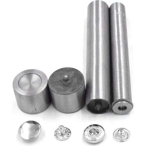 50sets snaps+ Hand knock die Metal buckle installation Rivets metal snaps.Press machine moulds Dies Button installation tools