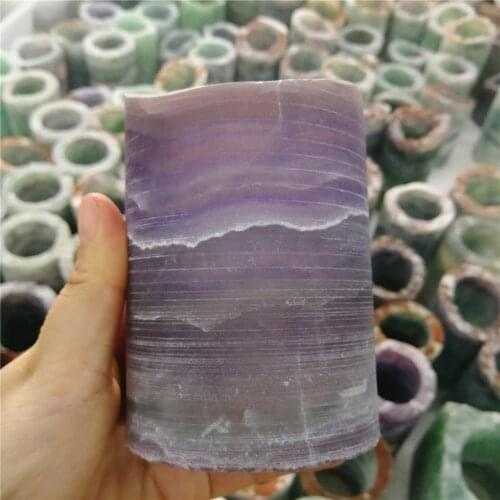 650-1000G Natural Gemstones Fluorite For Lamp Decoration Jewelry Chakra Energy Stone Mineral Lamp Healing Decor Home Room Decor