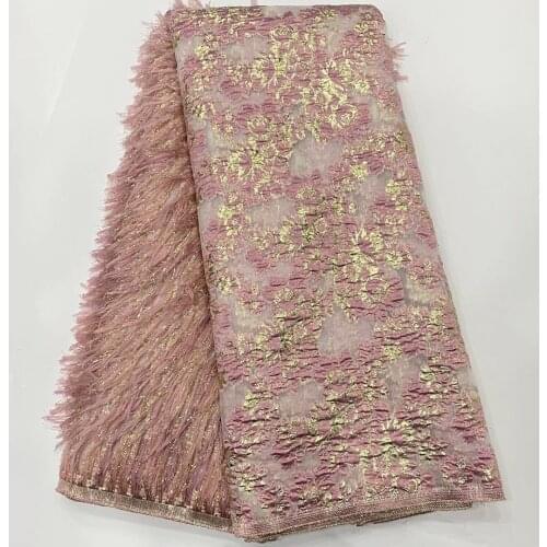 African Lace Fabric Beautiful Design Organza Lace Fabric French Tulle Lace Fabric Nigeria Jacquard Lace Dress D4549