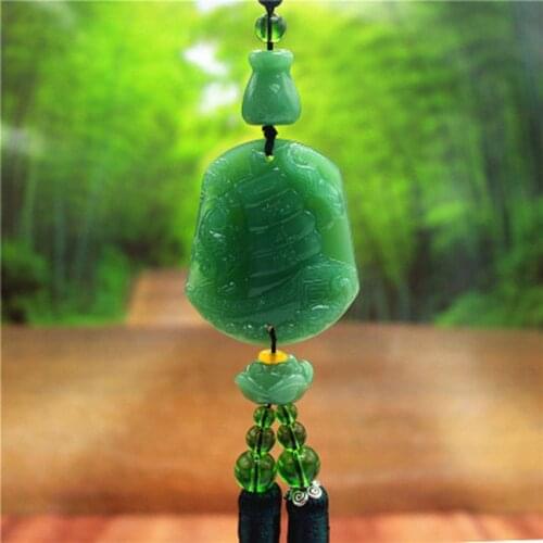 Car accessories Enter and exit safe car pendant sailing double Buddha Car hanging car interior decoration