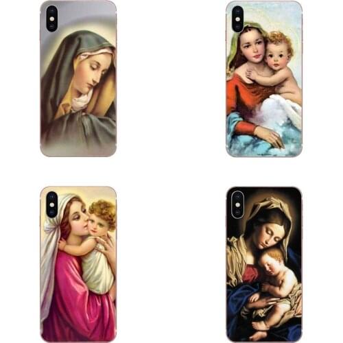 For Huawei Honor 10 10i 20 20i 8S lite Y9 Prime Y7 2019 Y5 2018 p40 lite pro TPU Coque Case Statue Virgin Mary Upscale
