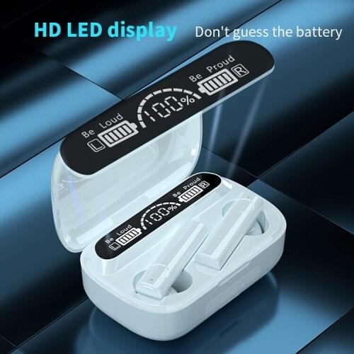 Hot Seller X5 LED power display 5.1 touch sports waterproof ears In-ear wireless headphones