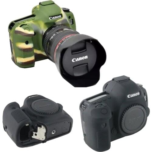 Nice Camera Video Bag For Canon 5D3/5DS/5DR Silicone Case Rubber Camera case for 5D Mark III Protective Body Cover Skin