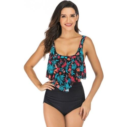 Printed Swimsuit Push-up Bandage Swimsuit Beachwear Summer New Arrival Womens Sexy One-piece Swimsuit