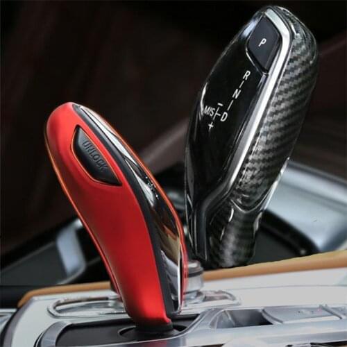 Lofty Richy For BMW X3 X4 G01 G02 Car Gear Shift Head Trim For BMW 5 6 7 Series G11 G12 G30 2018 2019 Style ABS Sticker