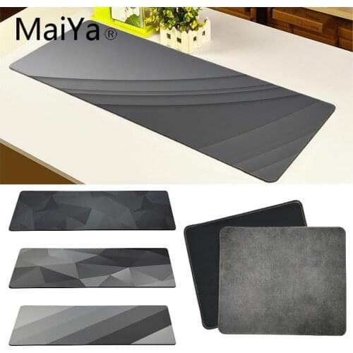 Maiya Top Quality Gray beautiful design Rubber PC Computer Gaming mousepad Free Shipping Large Mouse Pad Keyboards Mat
