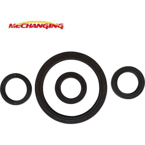 FOR HYUNDAI EF SONATA or KIT MAGENTIS 16V SIRIUS-II G4JS 4pcsCrankshaft Oil Seal Engine Gasket Automotive Spare Parts