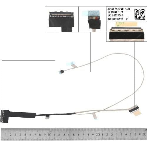 New LCD LED Video Flex Cable For ASUS GL503 40P EDP 1422-02SX0A2