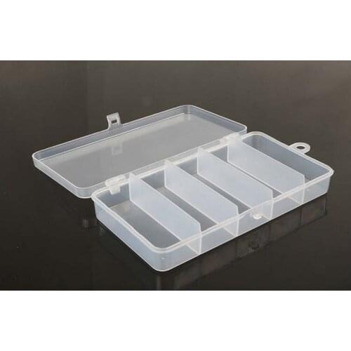 Golden jade fishing gear Lua bait box five-box bait box 17.8 x 9.4 x 3cm sequin soft bait false bait fishing gear