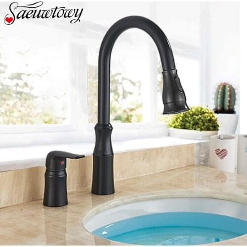 Saeuwtowy Pull-out Bath Mixers With Shower Head