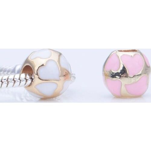 Big Hole Charm Beads Fit Charm Bracelet DIY Original Jewelry For Best love Gift