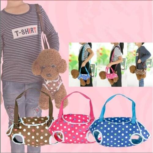 Cat and dog Outdoor Travel Handbag shoulder bag Convenient four-legged bag Hand-held traction rope and chest strap