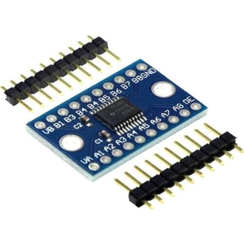 1 Set 3.3V 5V TXS0108E 8 Channel Logic Level Converter Convert TTL Bi-directional Mutual Convert