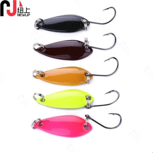 1PCS Spinner Lure Bait Long Cast 2.6g 3cm Spoon Lures pike Metal Fishing Lure Bass Hard Bait With Hooks
