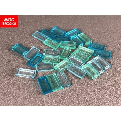 100pcs/lot MOC Bricks Friends Colorful Tiles 1x2 fit with 3069 DIY Educational Building Blocks Action Figure children gifts
